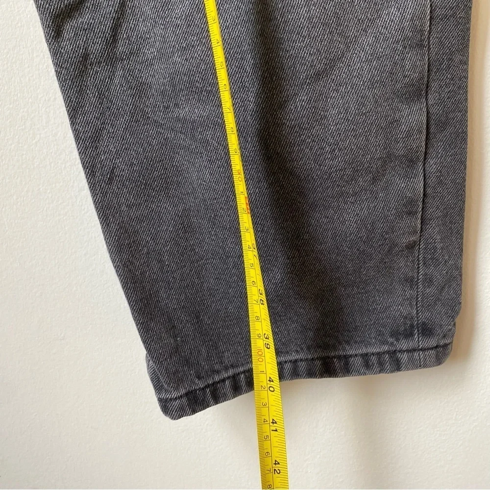 RV Reclaimed vintage high rise straight leg Women's Black Jeans 28 - Picture 6 of 11